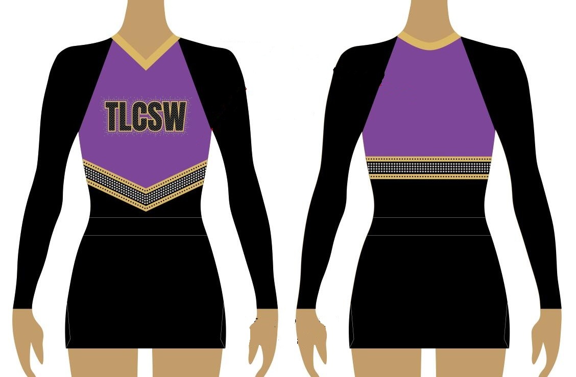 2026 Custom all star cheerleading and dance pom uniforms and costumes TLC Spirit Wear