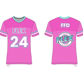 Custom Jersey Tee’s – Flex Fitness and Dance