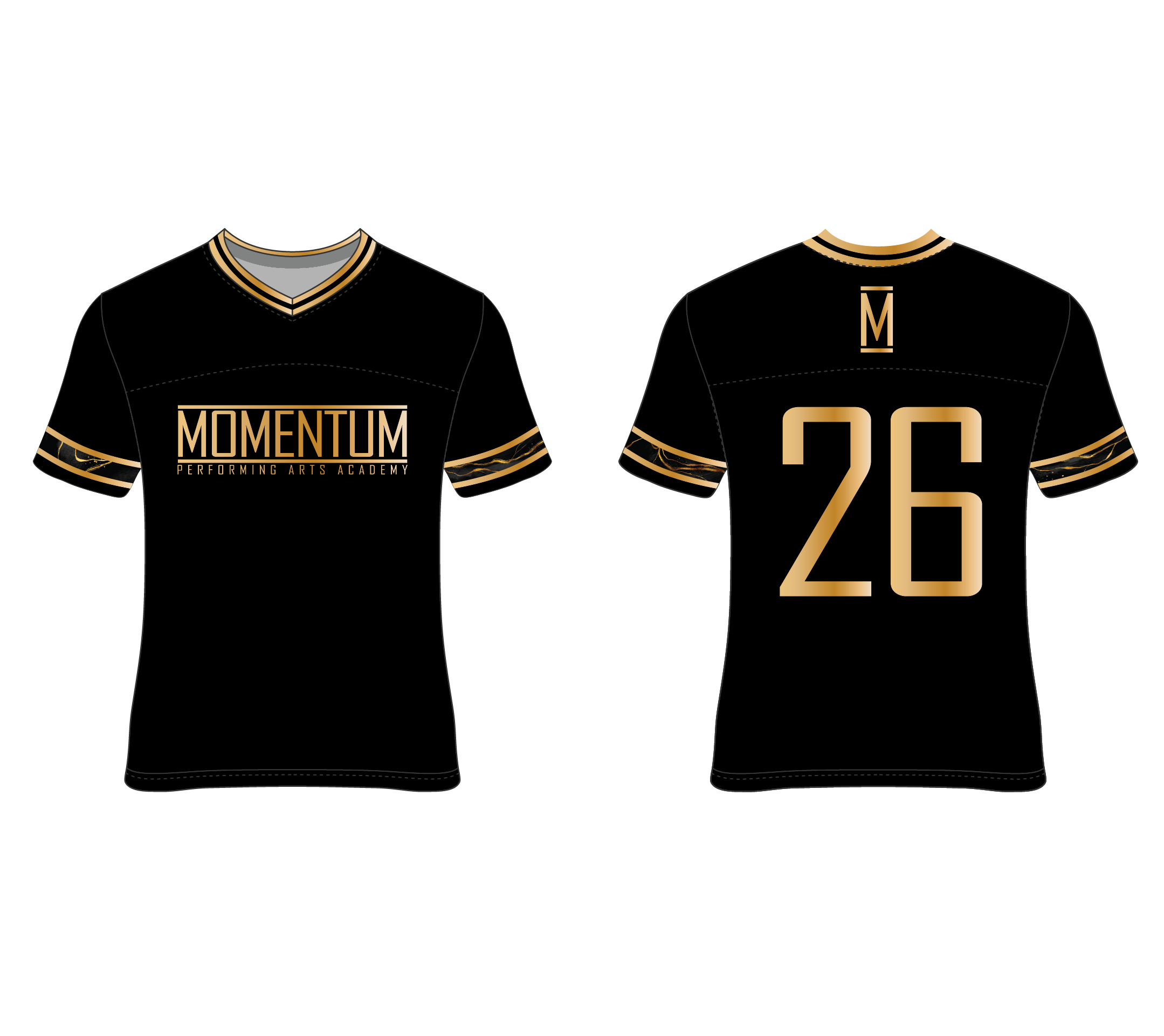 Custom jersey tee's Australian cheer and dance supplier TLC Spirit Wear