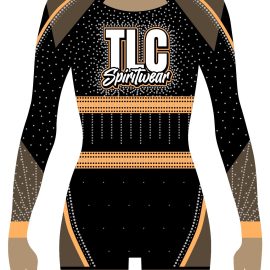 Lycra Orange Crystal