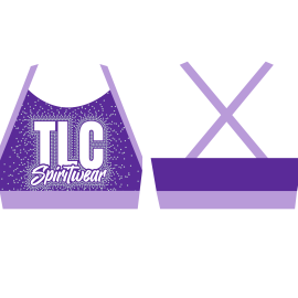 Custom Training Wear – TLC 2 Strap Cross Back Crop