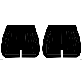 Custom Training Wear – TLC Butterfly Shorts