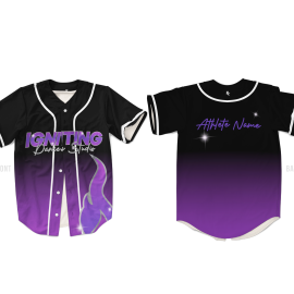 Custom Baseball Jersey – Igniting Dance Studios