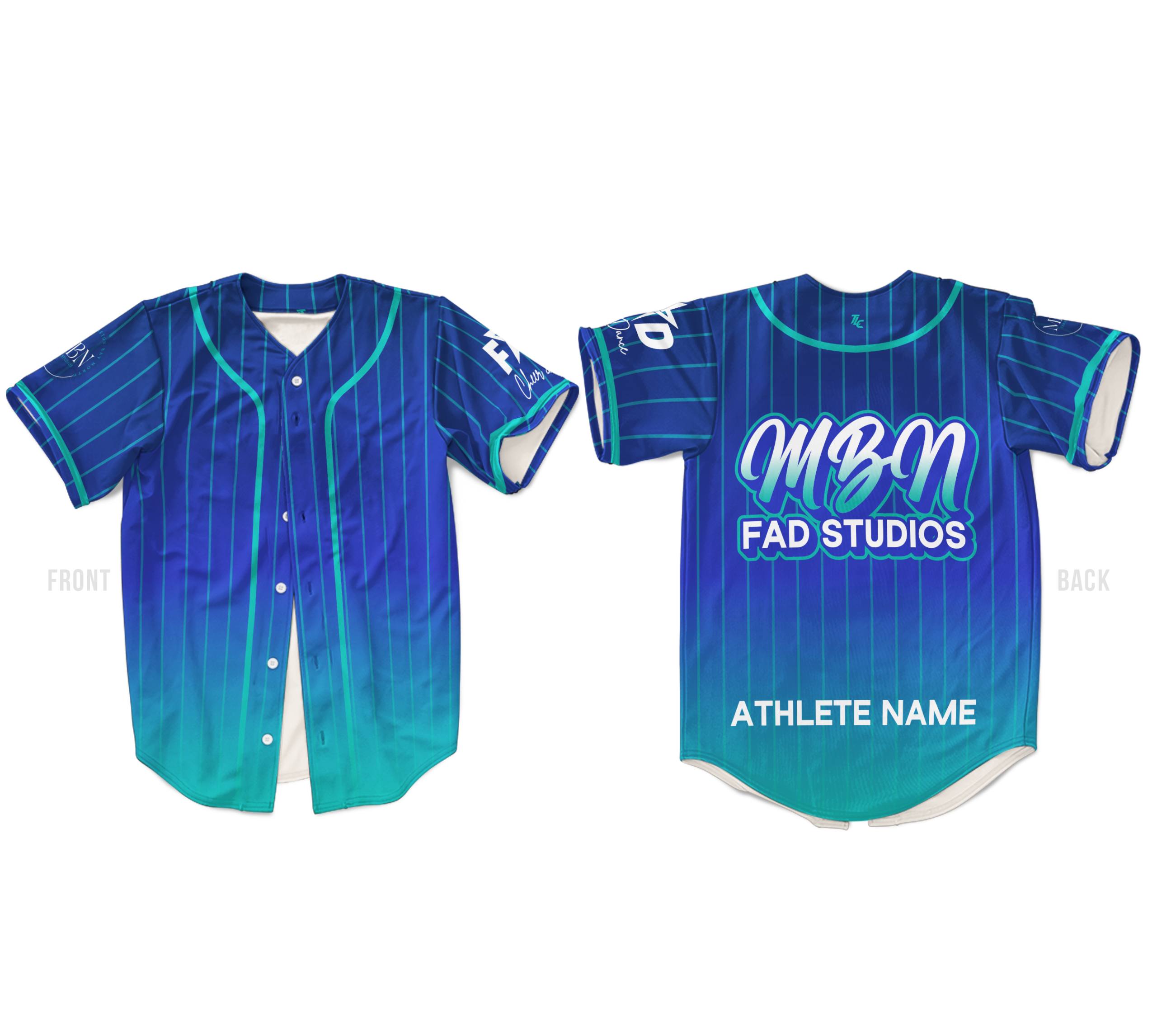 Custom baseball jersey Australian cheer and dance supplier TLC Spirit Wear