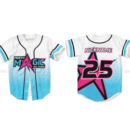 Custom Baseball Jersey – Perth Magic All Stars