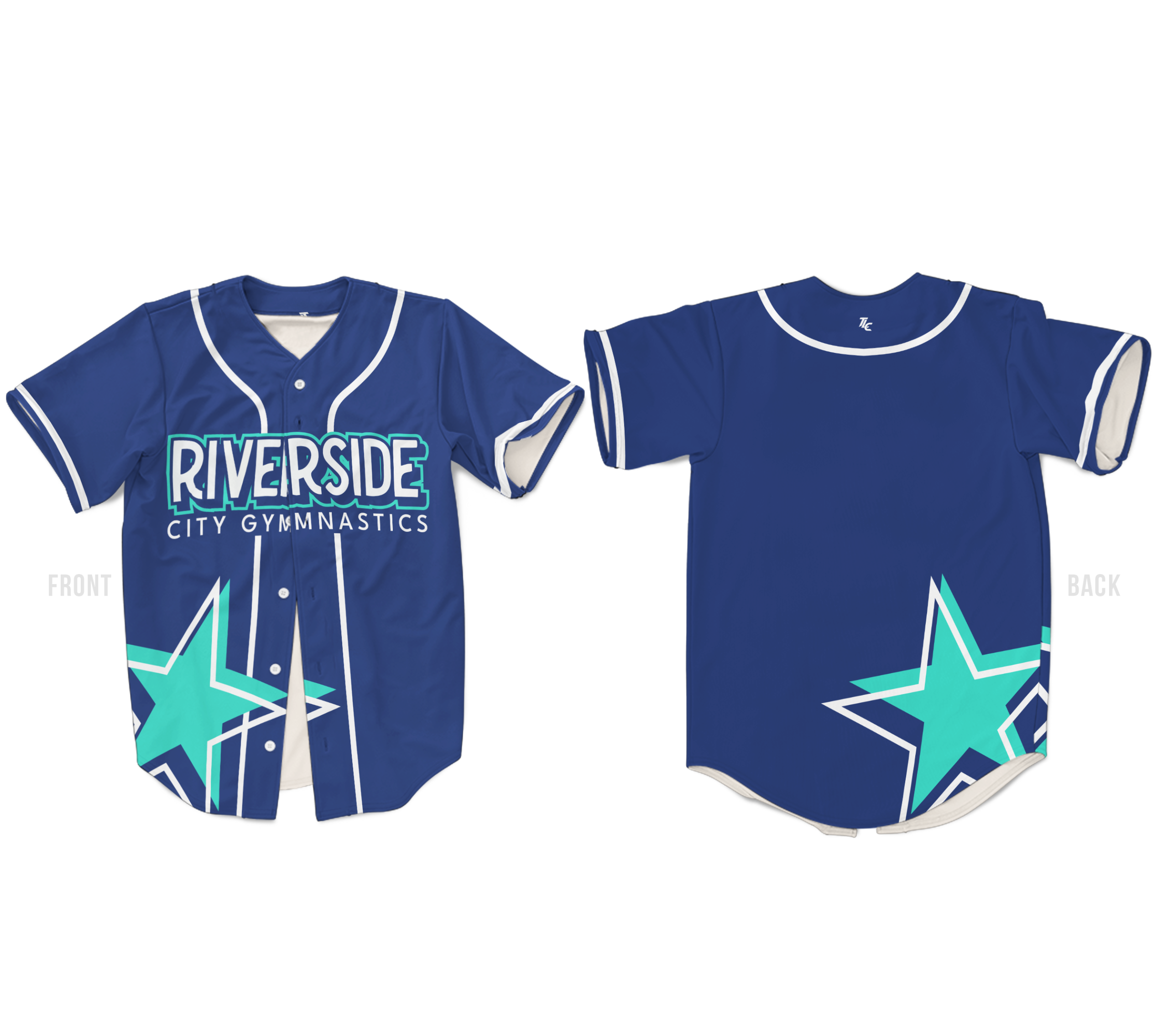 Custom baseball jersey Australian cheer and dance supplier TLC Spirit Wear