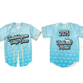 Custom Baseball Jersey – Bubblegum Baby Shows