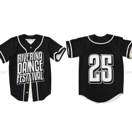 Custom Baseball Jersey – Riverine Dance Festival