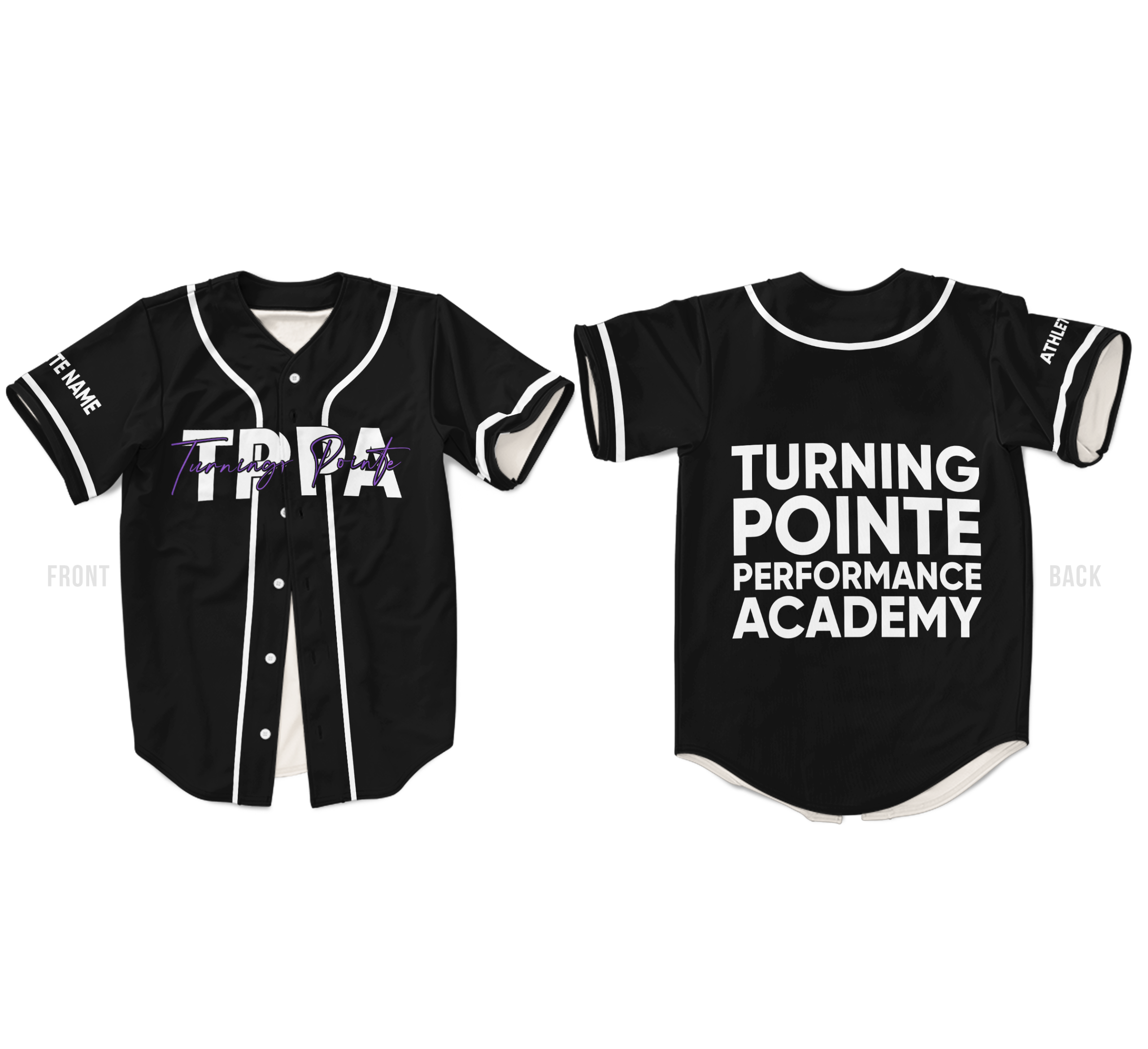 Custom baseball jersey Australian cheer and dance supplier TLC Spirit Wear
