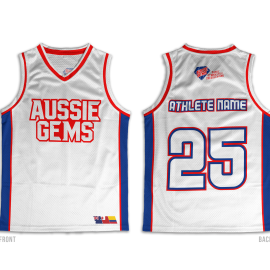 Basketball Singlet – Aussie Gems