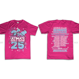 Custom T-shirt – Ultimate Dance Centre