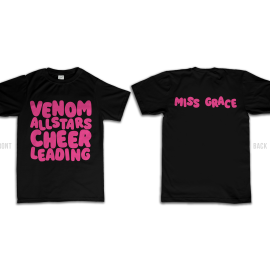 Custom T-shirt – Venom All Stars Cheerleading
