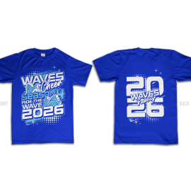 Custom T-shirt – Waves Cheer