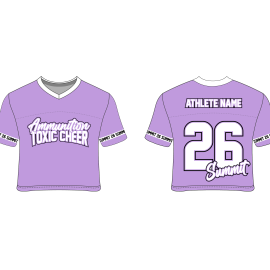 Custom Jersey Tee’s – Toxic Cheer Ammunition