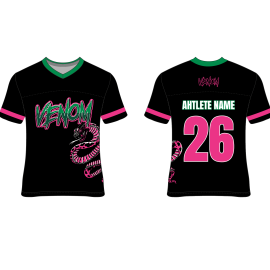 Custom Jersey Tee’s – Venom All Star Cheerleading